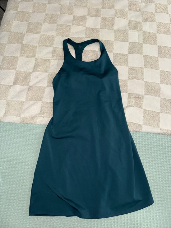 ALO Yoga Dresses & Skirts - Alo Yoga Airlift Fly Dress - Midnight Green size L